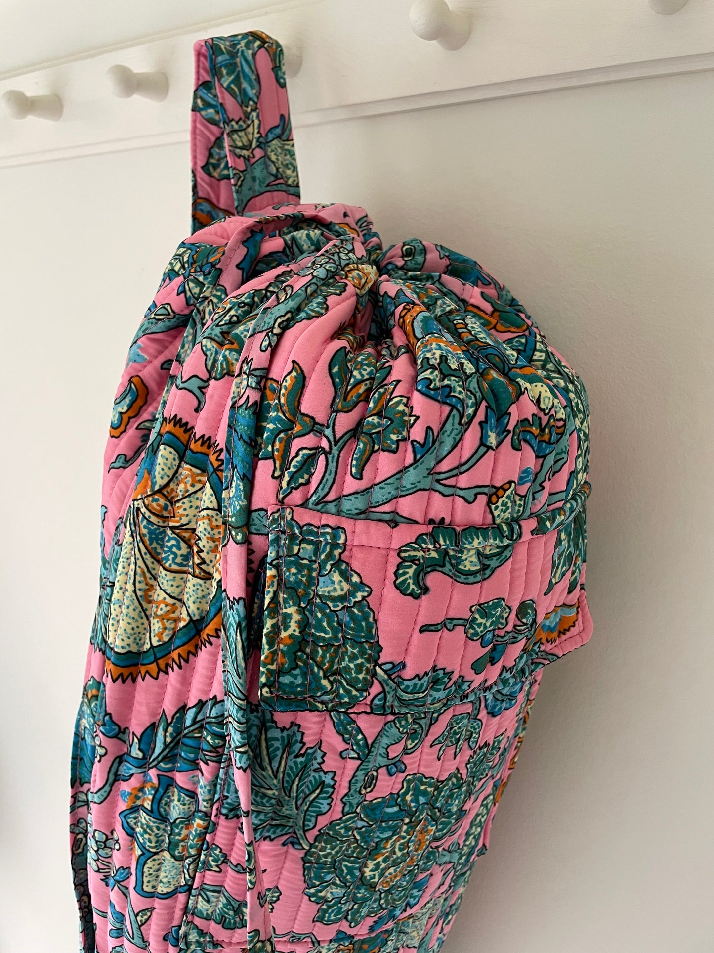 Yoga bag Chakra rosa-turkos